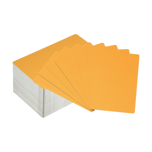 Aluminum DIY Cards 100 PCS (Multi Colors)