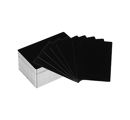 Aluminum DIY Cards 100 PCS (Multi Colors)