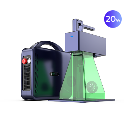 G2 20W Metal & Plastic Fiber Laser Engraver