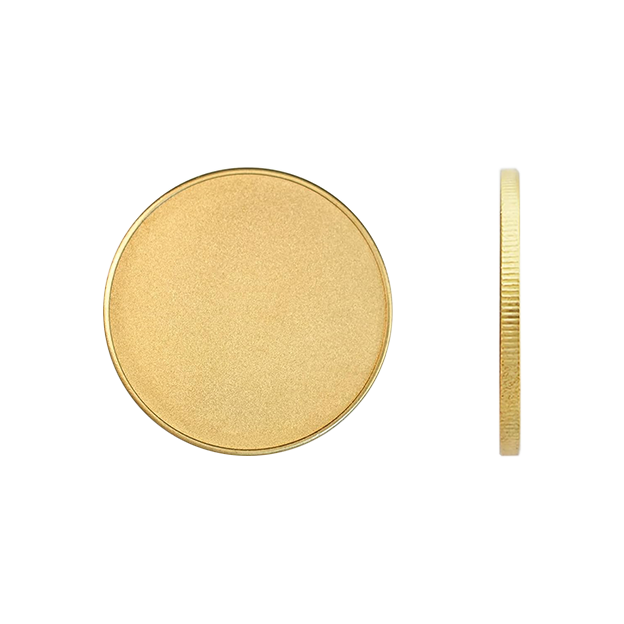 Blank Brass Coins 5PCS