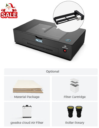 NOX 50W CO2 Laser Cutter & Engraver