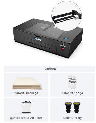 NOX 50W CO2 Laser Cutter & Engraver