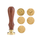 Blank Wax Seal Stamp Kit 5PCS