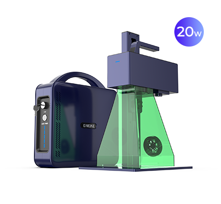 G2 20W Metal & Plastic Fiber Laser Engraver