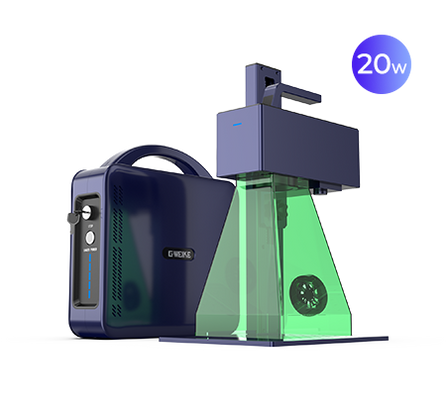 G2 20W Metal & Plastic Fiber Laser Engraver
